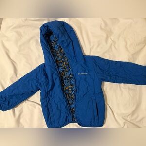 Columbia Toddler Blue Reversible Jacket